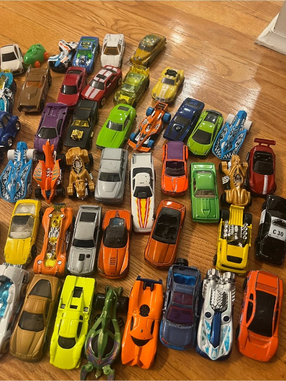 Large lot  Kids Toy Cars Collection - Multi-Color Vehicle Set
